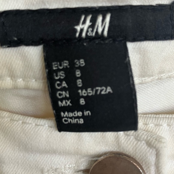 White H&M Denim - Picture 4 of 5